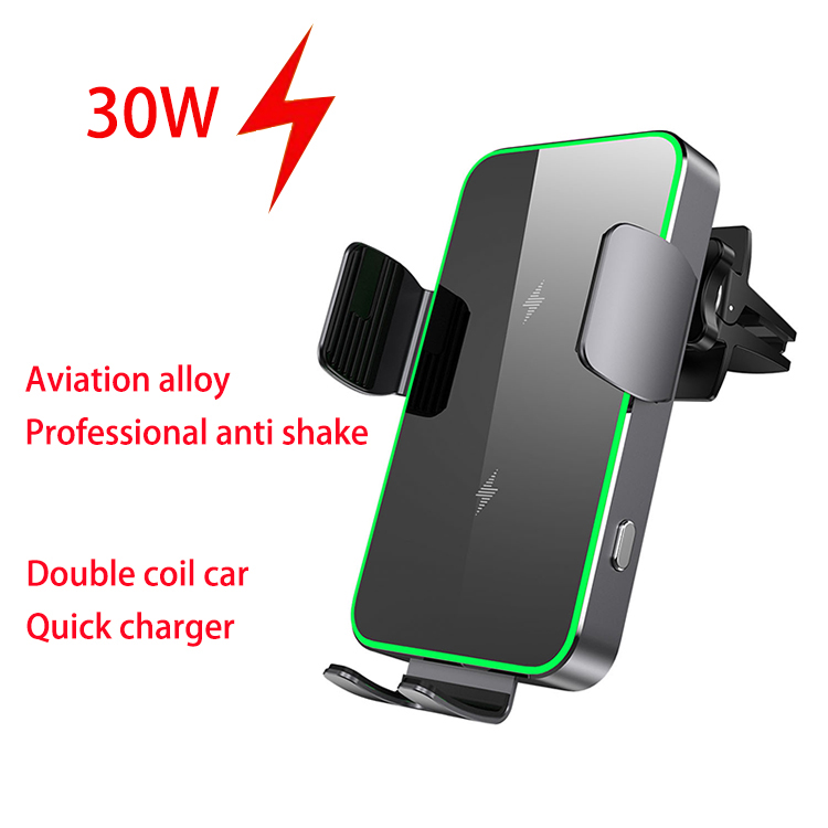 Magnetic Phone Holder For Car Vent - Беспроводное зарядное устройство Qi2, автомобильный держатель