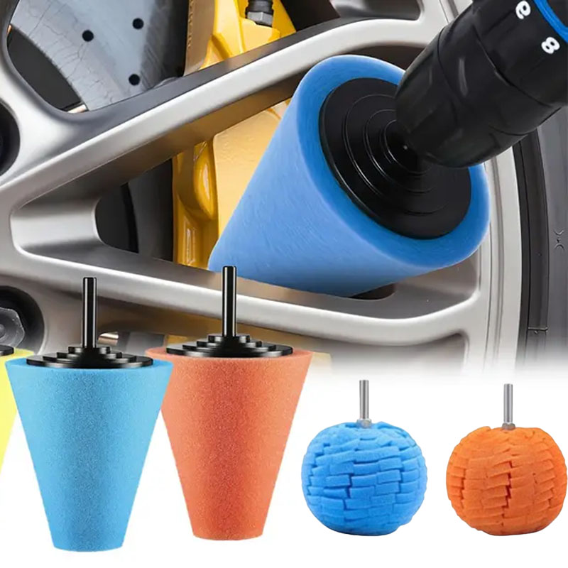 Car Care - Комплект губок для полировки автомобильной дрели,