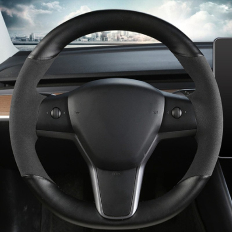 Сшитая вручную противоскользящ – обзор и цена Car Steering Wheel Cover Anti Slip Breathable
