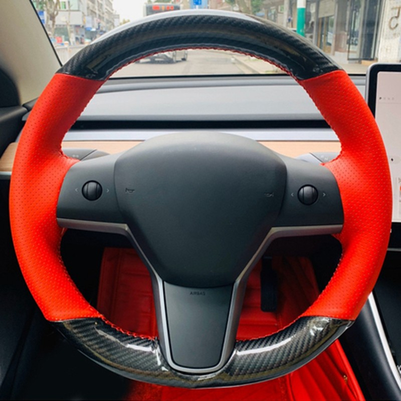 Сшитая вручную противоскользящ – обзор и цена Car Steering Wheel Cover Anti Slip Breathable