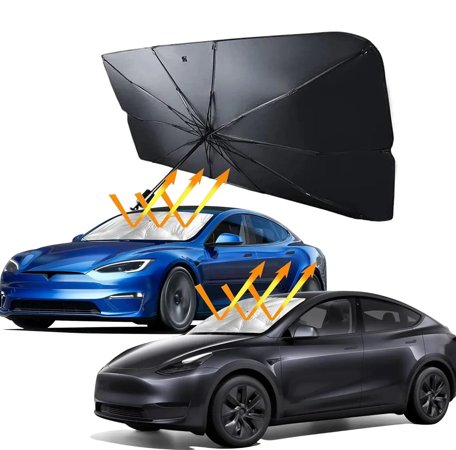 Автомобильный солнцезащитный э – обзор и цена Car Sunshade Windshield Umbrella Foldable