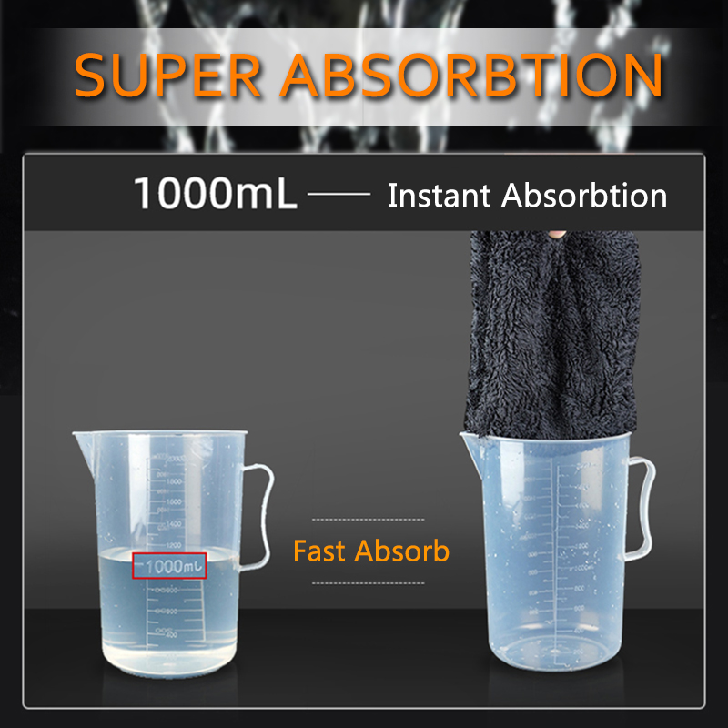 Полотенце из микрофибры для мы – обзор и цена Microfiber Car Drying Towel Super Absorbent