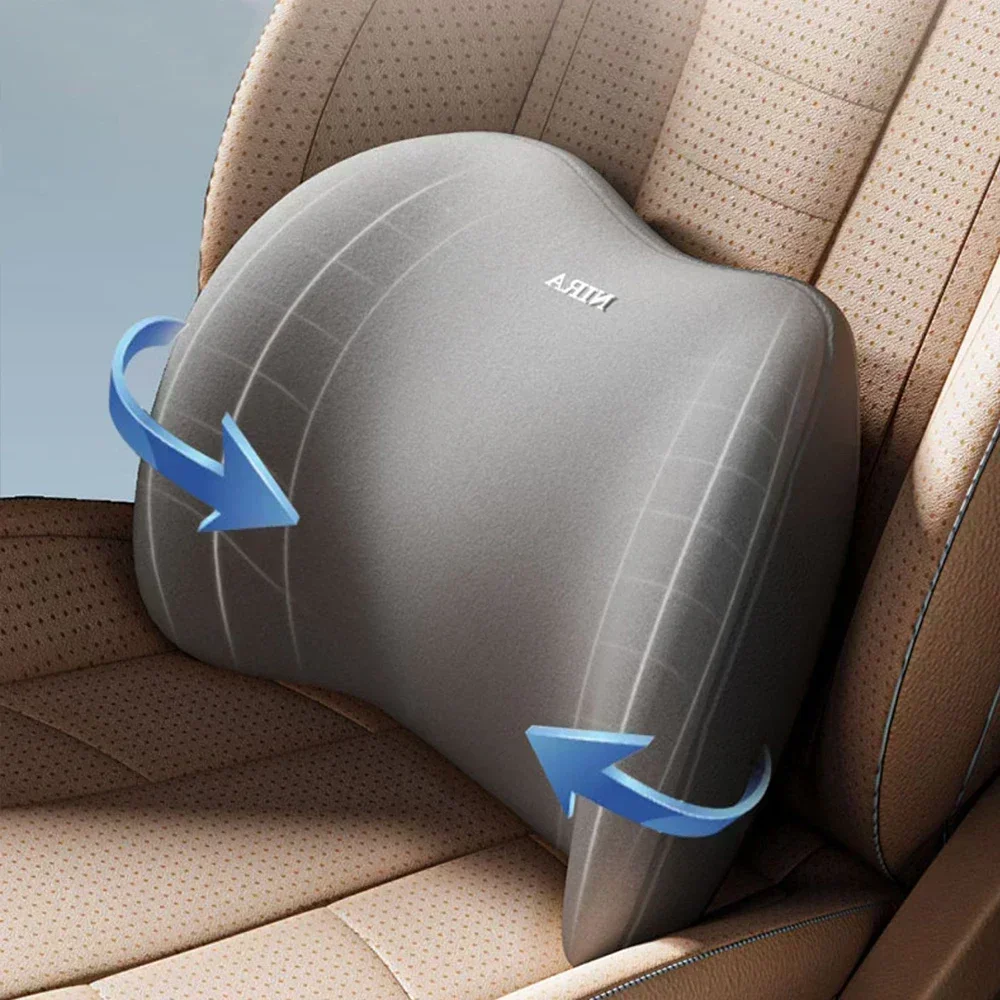 Подушка для шеи в автомобиль и – обзор и цена Memory Foam Car Neck Pillow Lumbar Support
