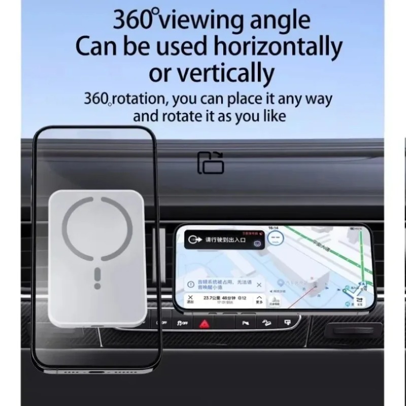 Магнитный беспроводной автомоб – обзор и цена Wireless Car Charger Mount Fast Charging