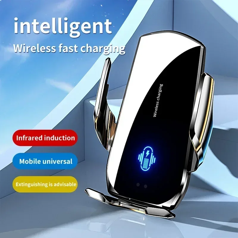 Беспроводное зарядное устройст – обзор и цена Wireless Car Charger Mount Fast Charging