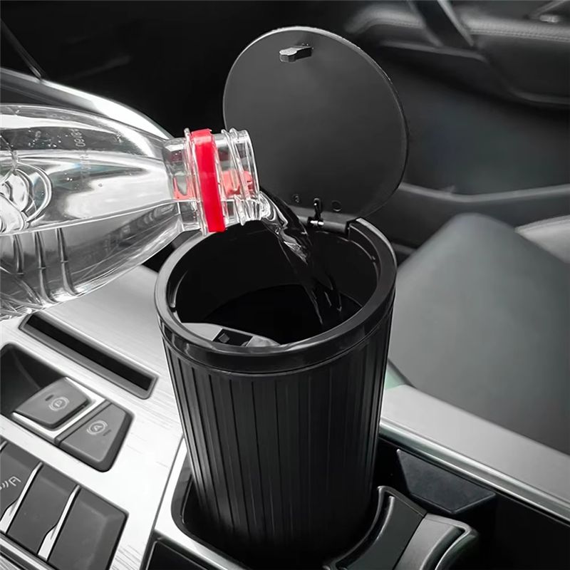 Автомобильный мусорный бак A60 – обзор и цена Waterproof Car Trash Can With Lid