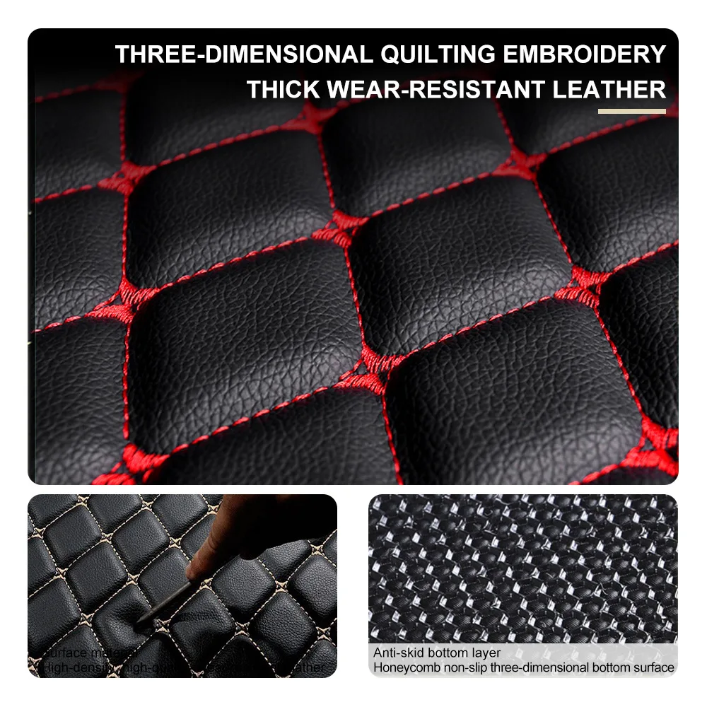 Оригинальные автомобильные ков – обзор и цена Car Floor Mats Universal Waterproof Leather