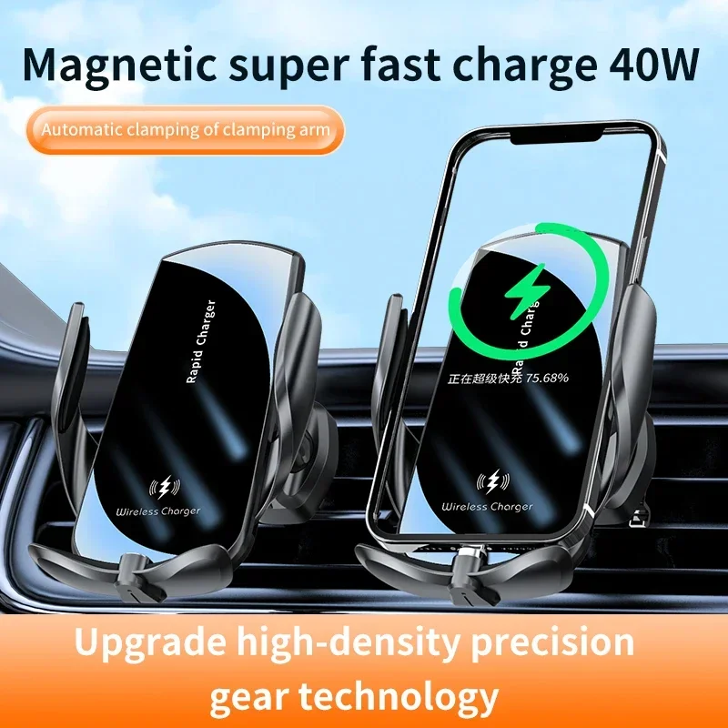 VIKEFON 30 Вт беспроводные зар – обзор и цена Wireless Car Charger Mount Fast Charging