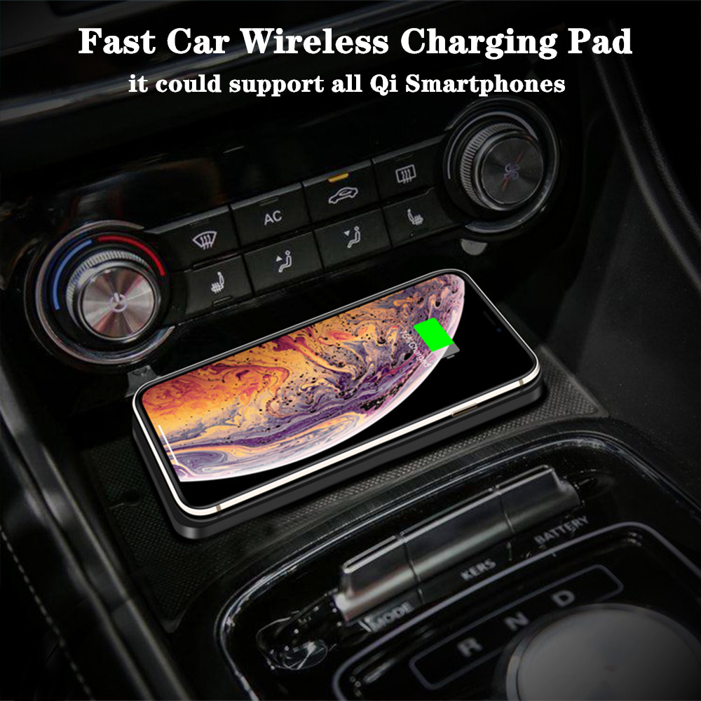 Автомобильное беспроводное зар – обзор и цена Wireless Car Charger Mount Fast Charging