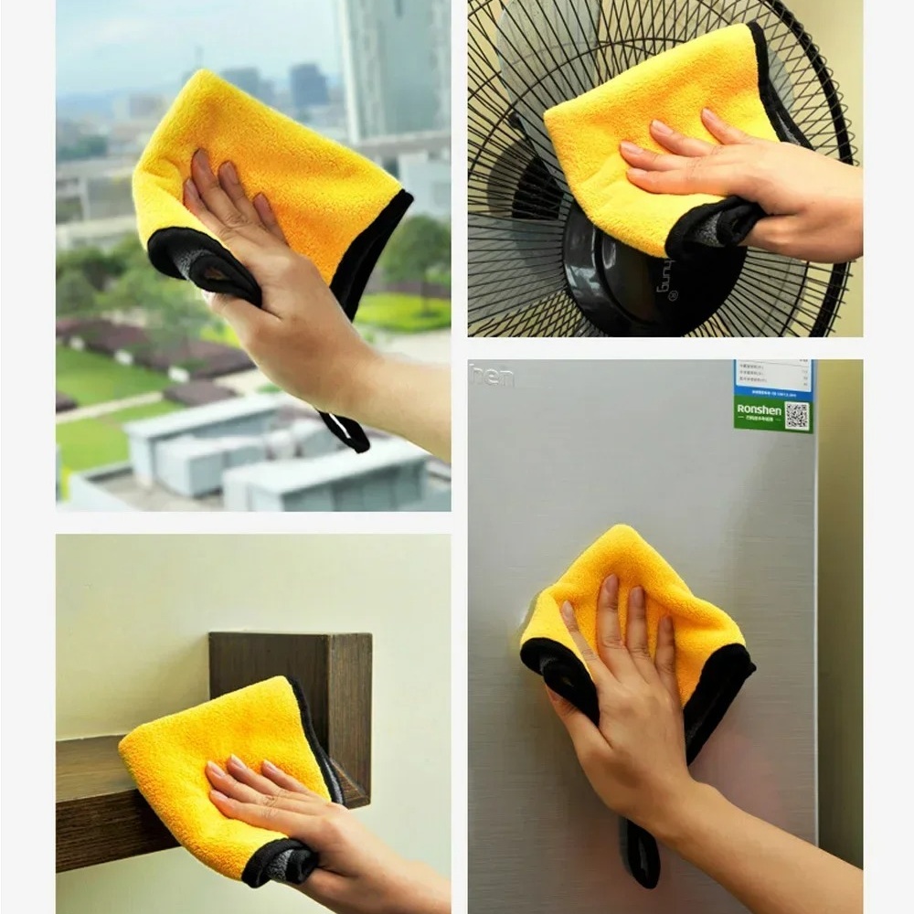 Оптовые двусторонние автомобил – обзор и цена Microfiber Car Drying Towel Super Absorbent