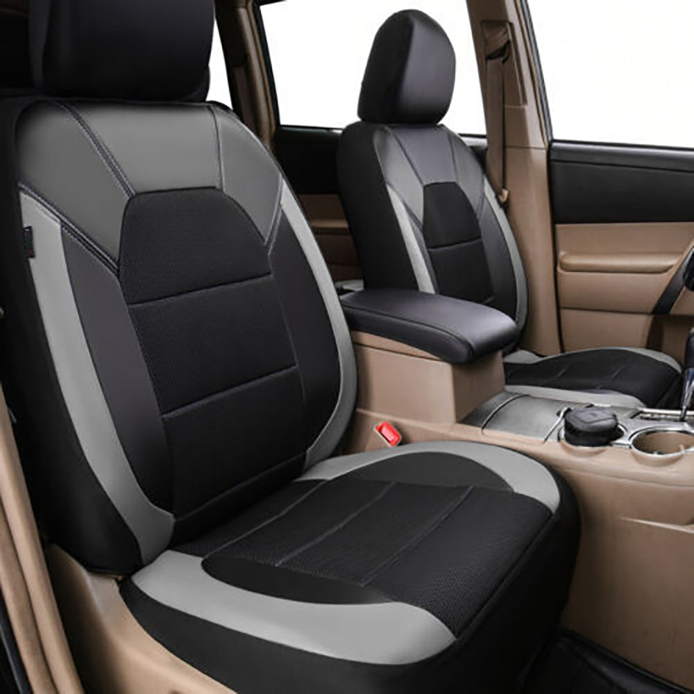 Чехол на автомобильное сиденье – обзор и цена Leather Car Seat Covers Full Set Universal