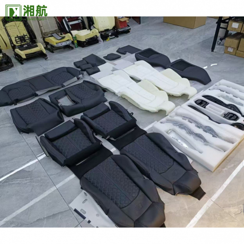 Подходит для Audi, роскошный д – обзор и цена Leather Car Seat Covers Full Set Universal