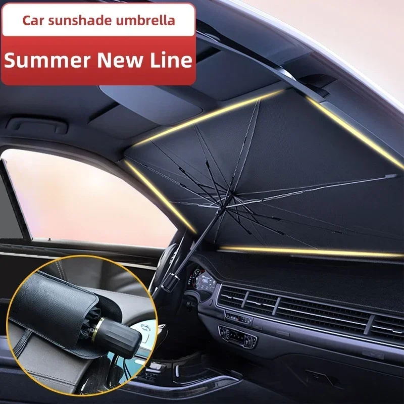 Многофункциональный удобный ск – обзор и цена Car Sunshade Windshield Umbrella Foldable