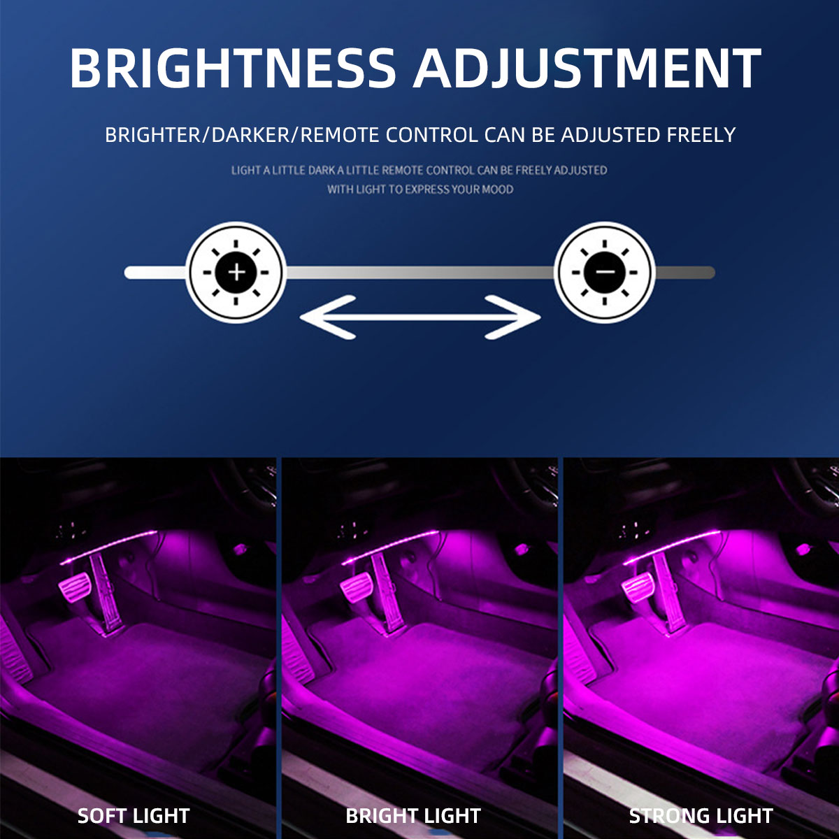 Многофункциональная неоновая L – обзор и цена Led Ambient Interior Car Lights App Control