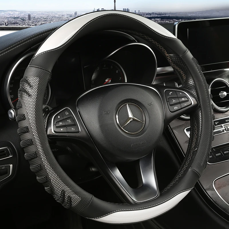 Трехмерный сотовый чехол на ру – обзор и цена Car Steering Wheel Cover Anti Slip Breathable