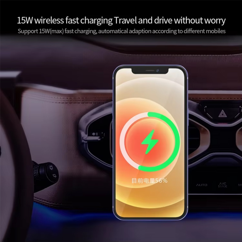 Магнитное автомобильное беспро – обзор и цена Wireless Car Charger Mount Fast Charging