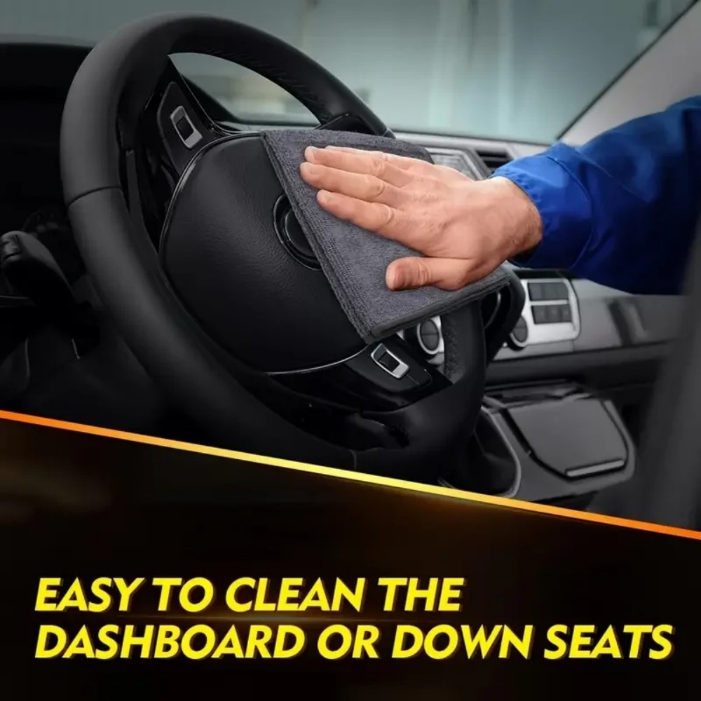 Черная микрофибровая салфетка  – обзор и цена Microfiber Car Drying Towel Super Absorbent