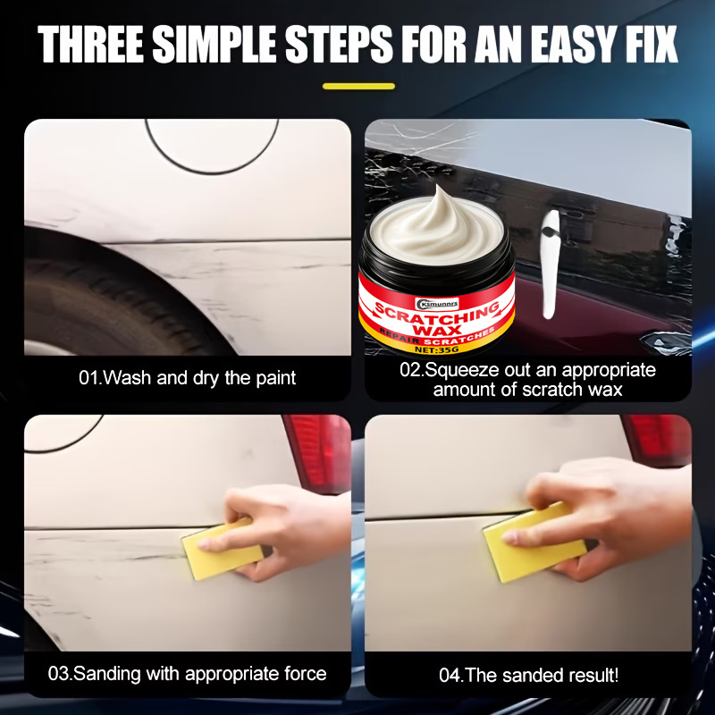 Паста для удаления царапин с а – обзор и цена Car Scratch Repair Polishing Wax Paste