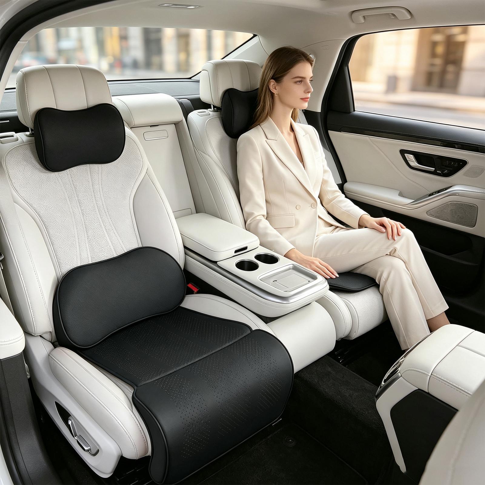 Подушка для сиденья автомобиля – обзор и цена Memory Foam Car Neck Pillow Lumbar Support