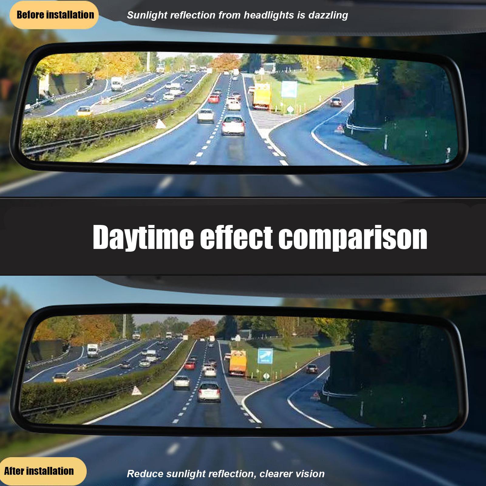 Пленка для защиты от бликов и  – обзор и цена Anti Glare Car Rearview Mirror Film
