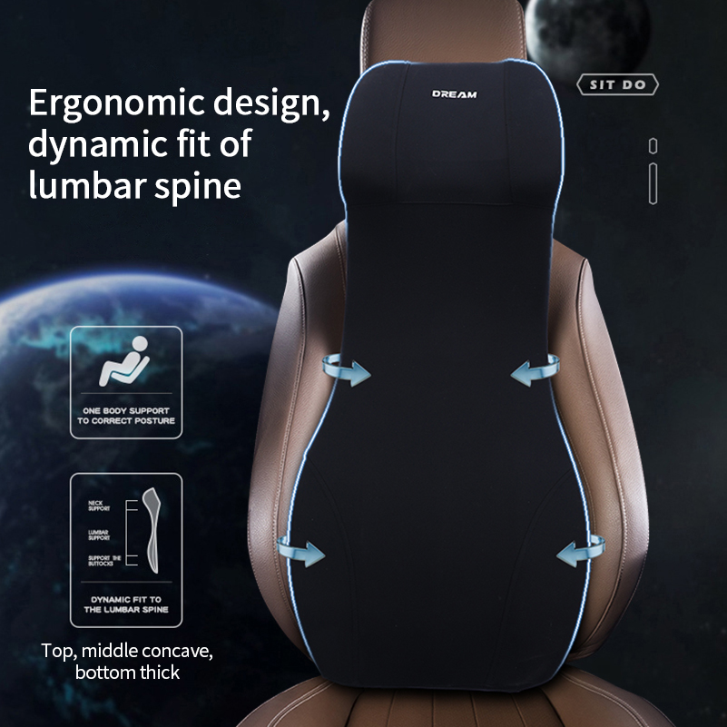 Автомобильный подголовник из п – обзор и цена Memory Foam Car Neck Pillow Lumbar Support