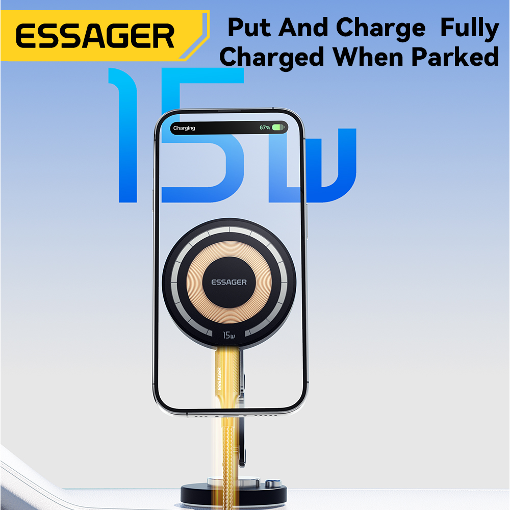 Магнитное беспроводное зарядно – обзор и цена Wireless Car Charger Mount Fast Charging