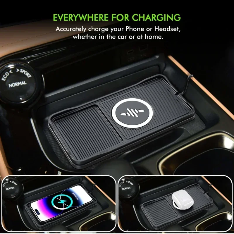 Автомобильное беспроводное зар – обзор и цена Wireless Car Charger Mount Fast Charging