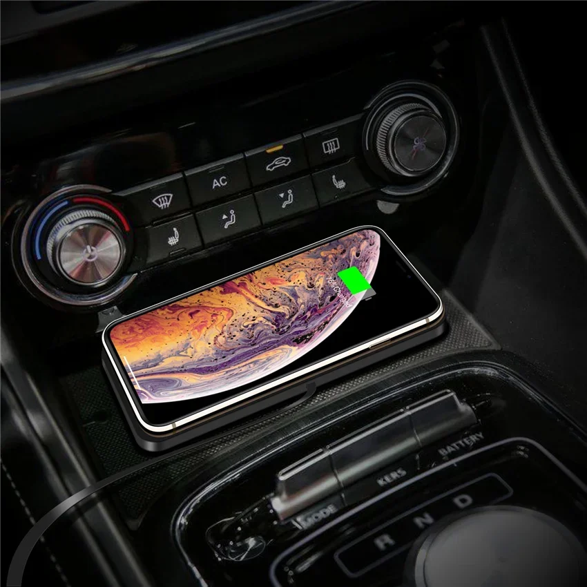 Силиконовая подставка для iPho – обзор и цена Wireless Car Charger Mount Fast Charging