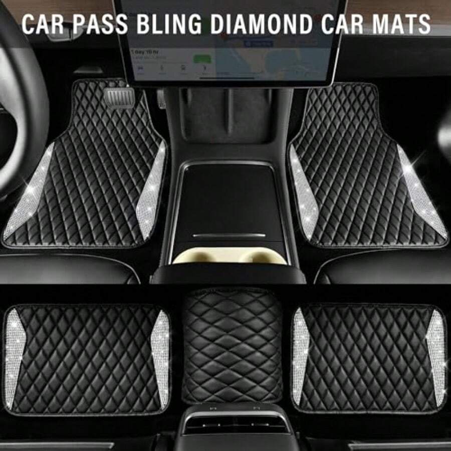 Кожаные автомобильные коврики  – обзор и цена Car Floor Mats Universal Waterproof Leather
