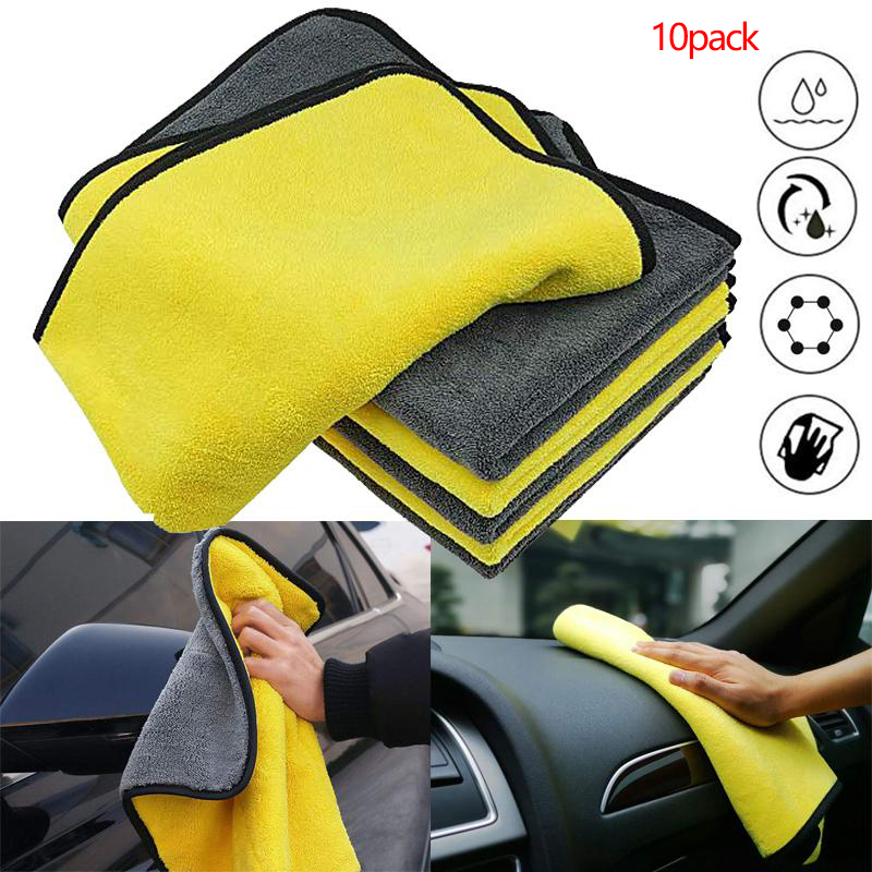 Сверхплотное микрофибровое пол – обзор и цена Microfiber Car Drying Towel Super Absorbent