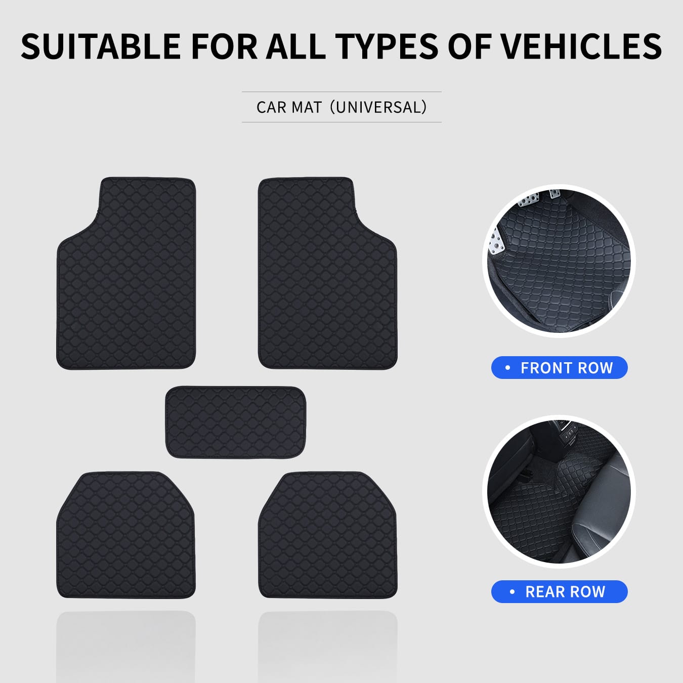 Коврики для автомобиля, полный – обзор и цена Car Floor Mats Universal Waterproof Leather