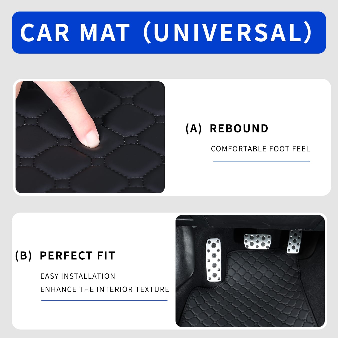 Коврики для автомобиля, полный – обзор и цена Car Floor Mats Universal Waterproof Leather