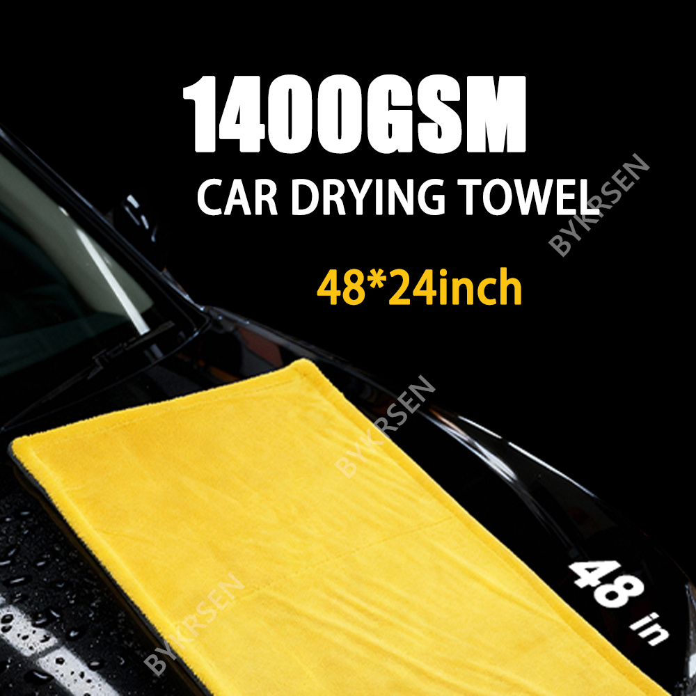 Салфетка из микрофибры 1400GSM – обзор и цена Microfiber Car Drying Towel Super Absorbent