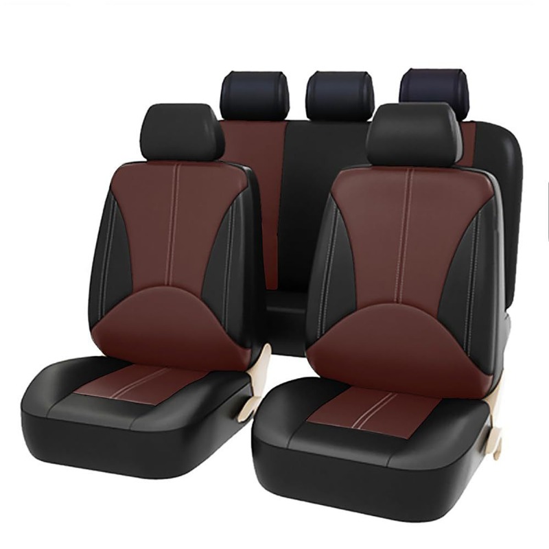 Универсальные черные чехлы для – обзор и цена Leather Car Seat Covers Full Set Universal